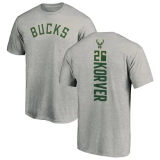 Kyle Korver Milwaukee Bucks Ash Backer T-Shirt