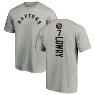 Kyle Lowry Toronto Raptors Ash Backer T-Shirt