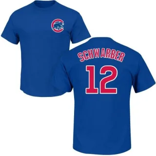 Kyle Schwarber Chicago Cubs Name & Number T-Shirt - Royal