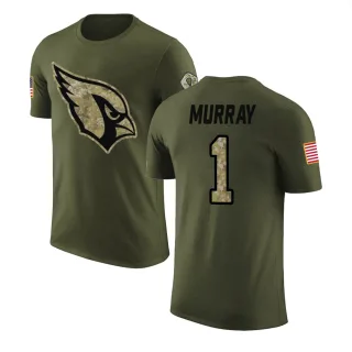 Kyler Murray Arizona Cardinals Olive Salute to Service Legend T-Shirt