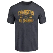 LaDainian Tomlinson Los Angeles Chargers Flanker Tri-Blend T-Shirt - Navy