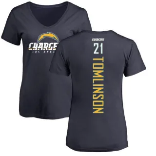 LaDainian Tomlinson Women's Los Angeles Chargers Backer T-Shirt - Navy