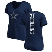 La'el Collins Women's Dallas Cowboys Backer T-Shirt - Navy