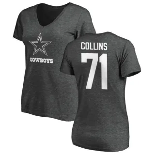 La'el Collins Women's Dallas Cowboys One Color T-Shirt - Ash