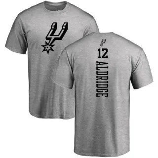 LaMarcus Aldridge San Antonio Spurs Heathered Gray One Color Backer T-Shirt