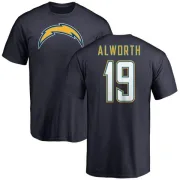 Lance Alworth Los Angeles Chargers Name & Number T-Shirt - Navy