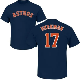 Lance Berkman Houston Astros Name & Number T-Shirt - Navy