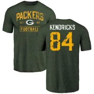 Lance Kendricks Green Bay Packers Green Distressed Name & Number Tri-Blend T-Shirt