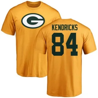 Lance Kendricks Green Bay Packers Name & Number Logo T-Shirt - Gold