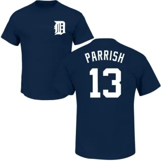 Lance Parrish Detroit Tigers Name & Number T-Shirt - Navy