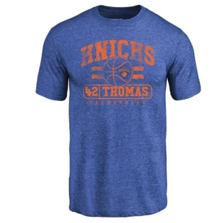 Lance Thomas New York Knicks Royal Baseline Tri-Blend T-Shirt
