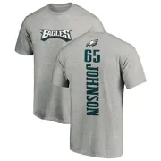 Lane Johnson Philadelphia Eagles Backer T-Shirt - Ash