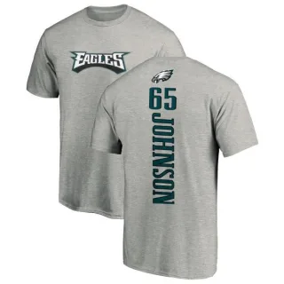 Lane Johnson Philadelphia Eagles Backer T-Shirt - Ash