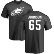 Lane Johnson Philadelphia Eagles One Color T-Shirt - Ash