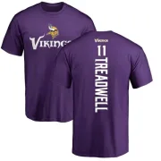 Laquon Treadwell Minnesota Vikings Backer T-Shirt - Purple