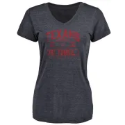 Laremy Tunsil Women's Houston Texans Flanker Tri-Blend T-Shirt - Navy