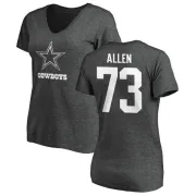 Larry Allen Women's Dallas Cowboys One Color T-Shirt - Ash