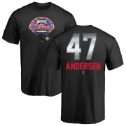 Larry Andersen Philadelphia Phillies Midnight Mascot T-Shirt - Black