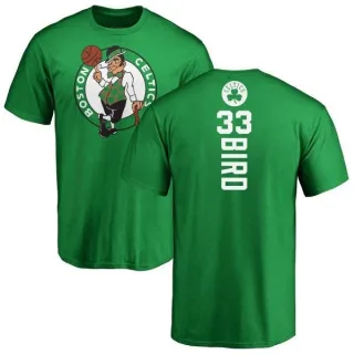 Larry Bird Boston Celtics Kelly Green Backer T-Shirt