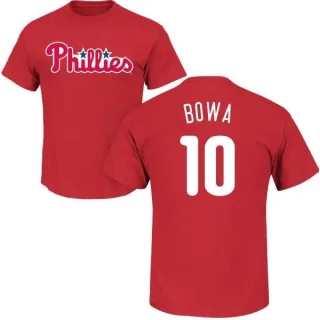 Larry Bowa Philadelphia Phillies Name & Number T-Shirt - Red