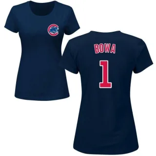 Larry Bowa Women's Chicago Cubs Name & Number T-Shirt - Navy