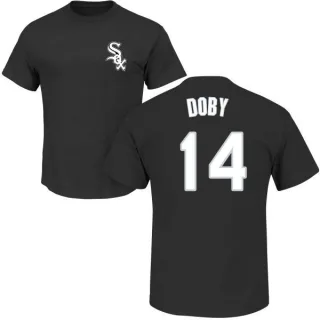 Larry Doby Chicago White Sox Name & Number T-Shirt - Black