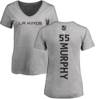 Larry Murphy Women's Los Angeles Kings Backer T-Shirt - Ash