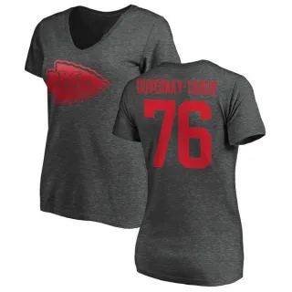 Laurent Duvernay-Tardif Women's Kansas City Chiefs One Color T-Shirt - Ash