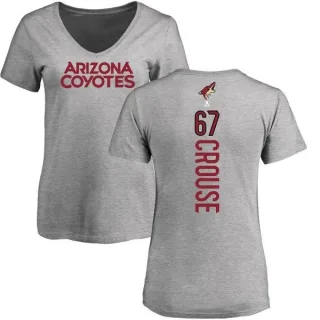 Lawson Crouse Women's Arizona Coyotes Backer T-Shirt - Ash