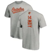 Lee May Baltimore Orioles Backer T-Shirt - Ash