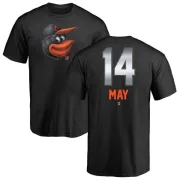 Lee May Baltimore Orioles Midnight Mascot T-Shirt - Black