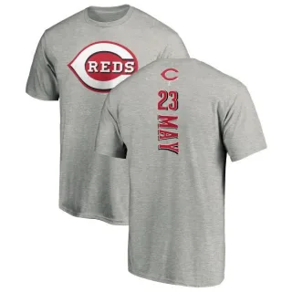 Lee May Cincinnati Reds Backer T-Shirt - Ash