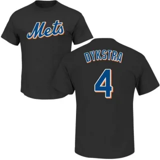 Lenny Dykstra New York Mets Name & Number T-Shirt - Black