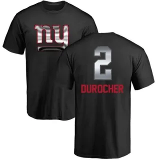 Leo Durocher New York Giants Midnight Mascot T-Shirt - Black