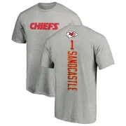 Leon Sandcastle Kansas City Chiefs Backer T-Shirt - Ash