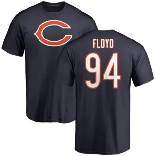 Leonard Floyd Chicago Bears Name & Number Logo T-Shirt - Navy