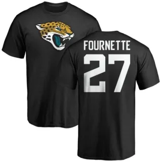 Leonard Fournette Jacksonville Jaguars Name & Number Logo T-Shirt - Black