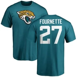 Leonard Fournette Jacksonville Jaguars Name & Number Logo T-Shirt - Teal