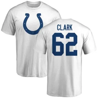 Le'Raven Clark Indianapolis Colts Name & Number Logo T-Shirt - White