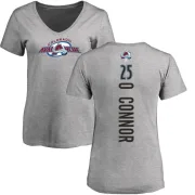 Logan OConnor Women's Colorado Avalanche Backer T-Shirt - Ash