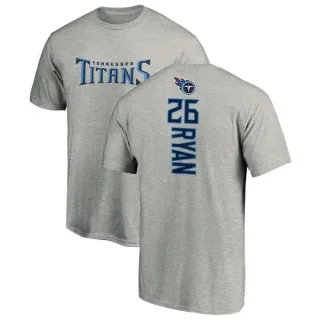 Logan Ryan Tennessee Titans Backer T-Shirt - Ash