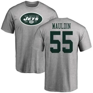 Lorenzo Mauldin New York Jets Name & Number Logo T-Shirt - Ash