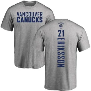 Loui Eriksson Vancouver Canucks Backer T-Shirt - Ash