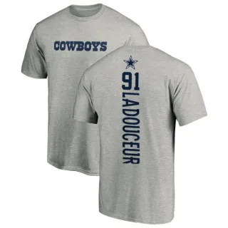 L.P. Ladouceur Dallas Cowboys Backer T-Shirt - Ash