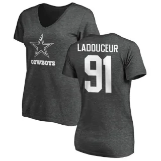 L.P. Ladouceur Women's Dallas Cowboys One Color T-Shirt - Ash