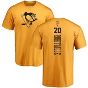 Luc Robitaille Pittsburgh Penguins One Color Backer T-Shirt - Gold