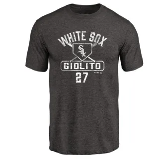 Lucas Giolito Chicago White Sox Base Runner Tri-Blend T-Shirt - Black