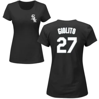 Lucas Giolito Women's Chicago White Sox Name & Number T-Shirt - Black