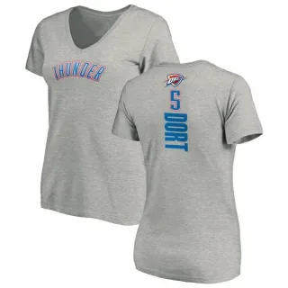 Luguentz Dort Women's Oklahoma City Thunder Ash Backer T-Shirt