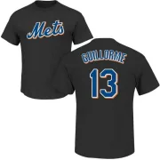 Luis Guillorme New York Mets Name & Number T-Shirt - Black